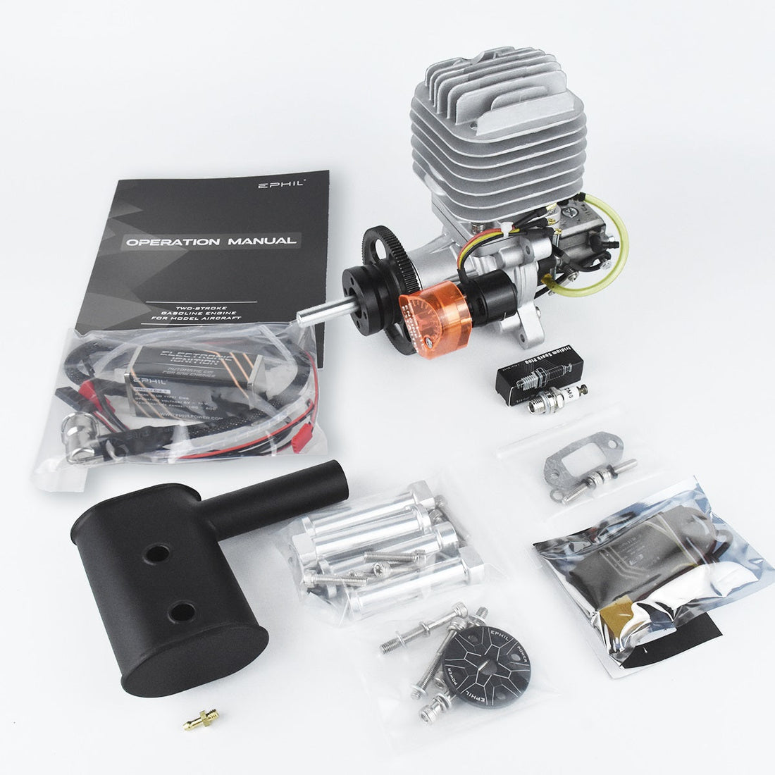 Awesome 60cc electric start engine for RC airplane – EPHIL Australia