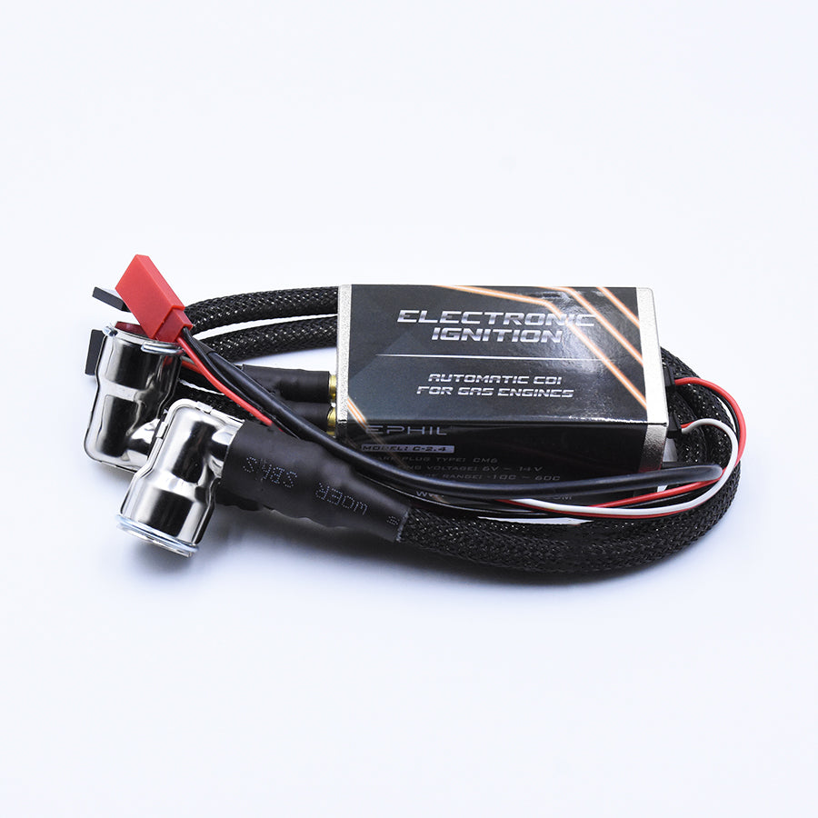 CDI Electric Ignition for Twin-Cylinders Gas Engine w/ CM-6 Spark Plug; Model: C-2.4