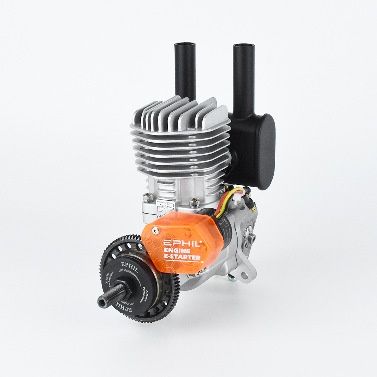 EPHIL X-Series 20cc-R Pro Gasoline Engine w/ E-Starter; Spark Plug & Electronic Ignition